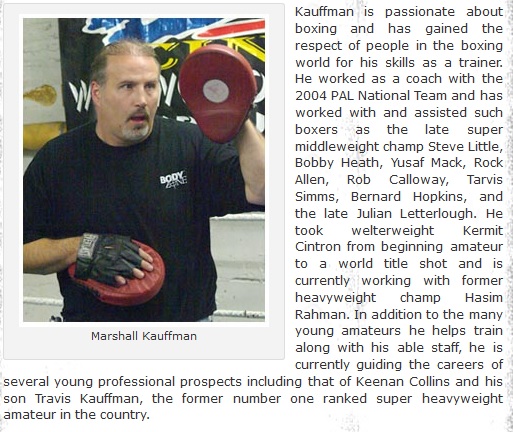 Marshall Kauffman - King's Boxing